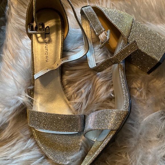 Shimmer Chinese Laundry heels - Picture 1 of 2